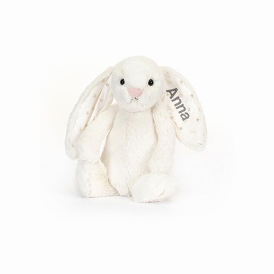 Jellycat Bashful Twinkle Bunny Medium USA | 32064ZUHL